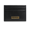 LE: BETO Signature black Card Holder front Metal Logo