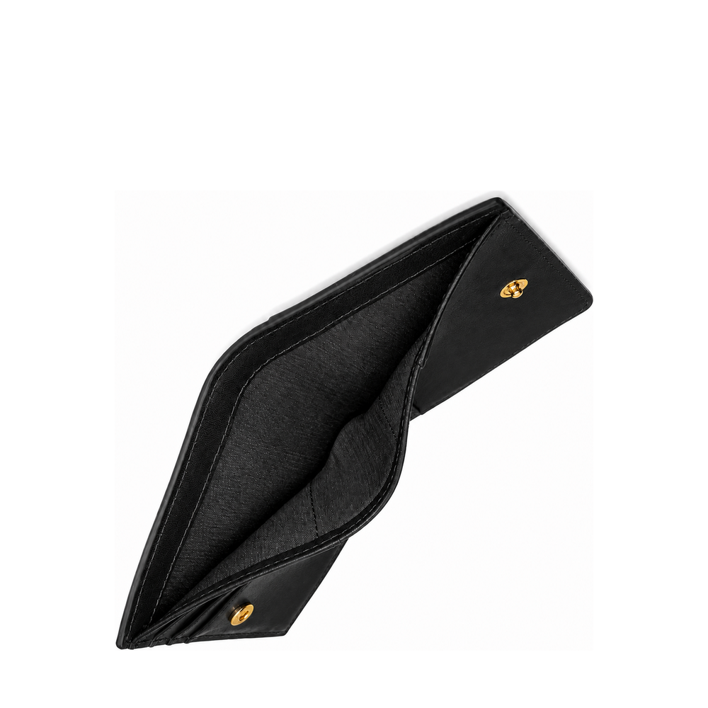LE: BETO Cove Black Bifold Wallet Interior Open Angle