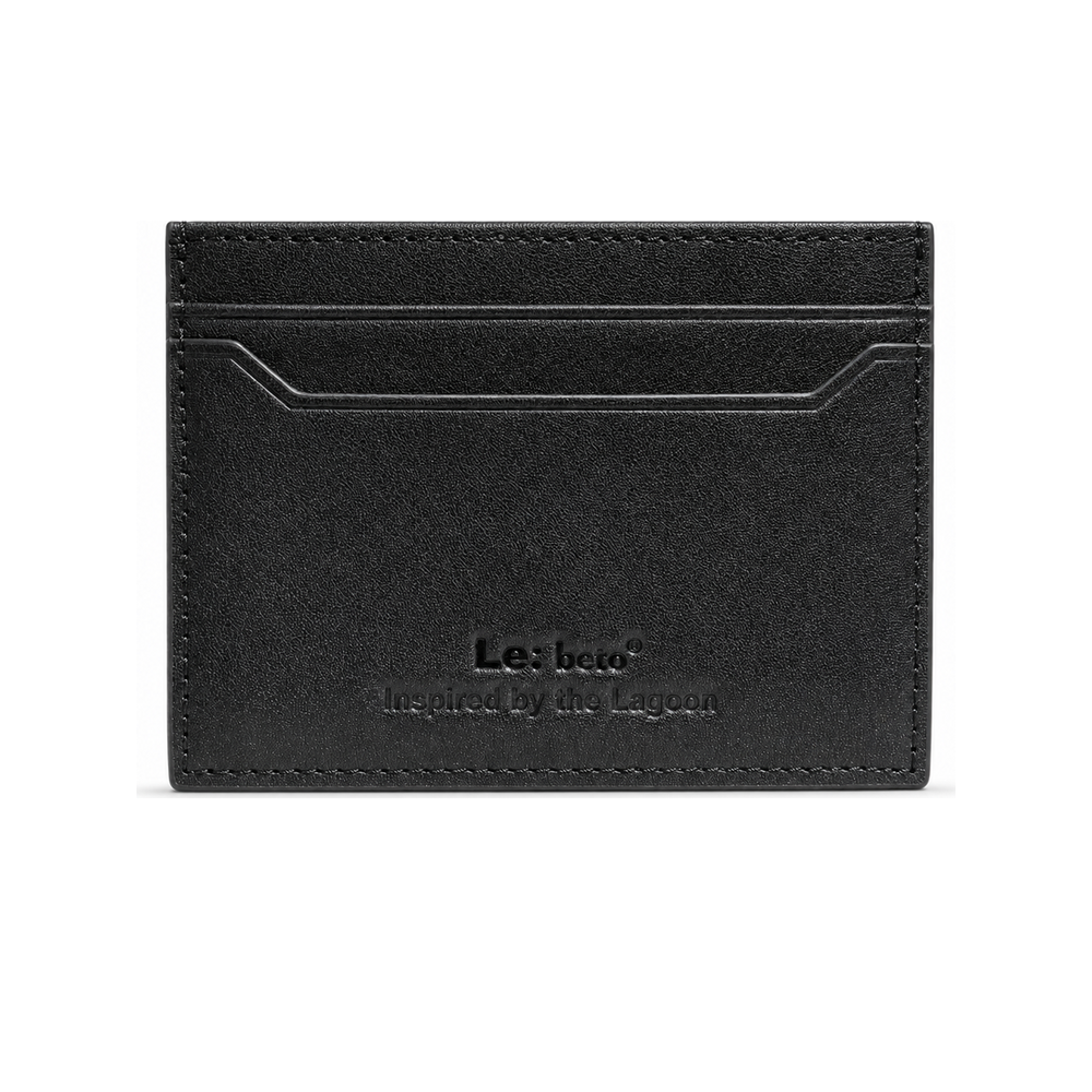 LE: BETO Heritage Black Card Holder Front Embossed Logo